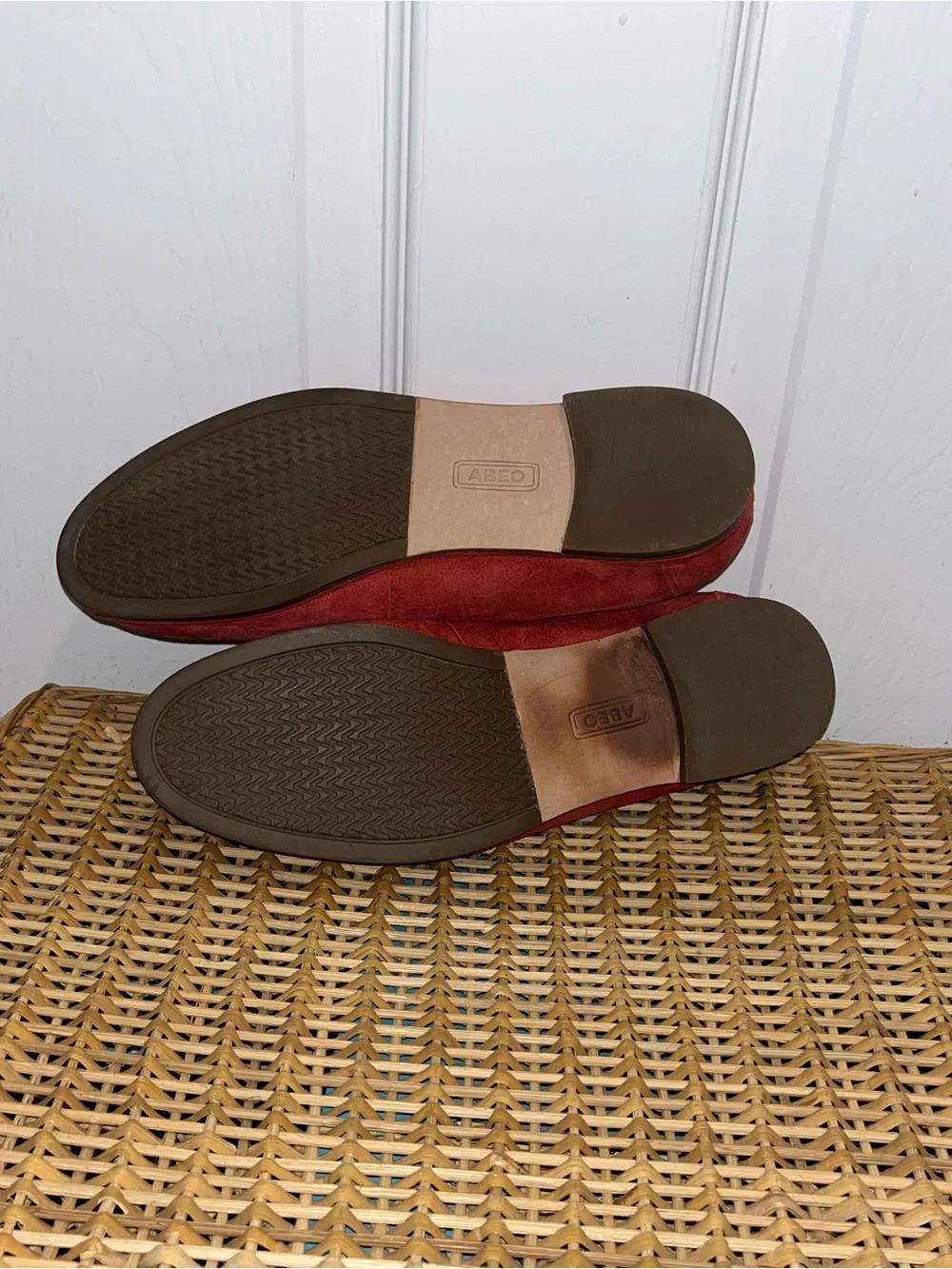 ABEO Strada loafers in Red